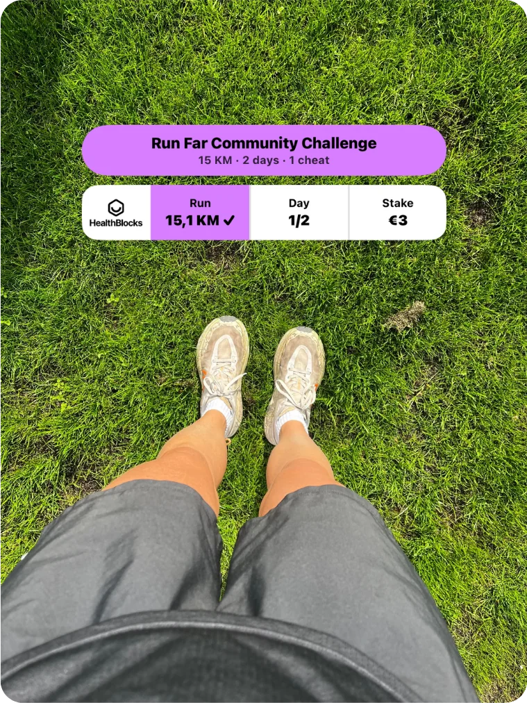 15 km of a running challenge, done.